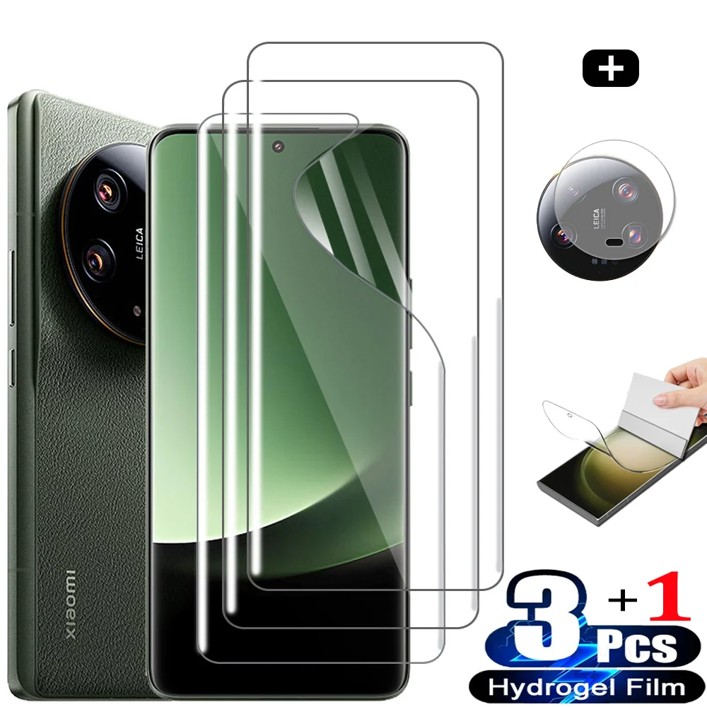 Mi 13 Ultra Hydrogel Film For Xiaomi 13 Ultra 5G Screen Protector Xiaomi 13Ultra Soft Films Xiomi 13 Ultra Pelicula hidrogel Mi 13Ultra Camera Protection Xiaomi Mi 13 Ultra Front Clear HD Anti-Scratch Movie