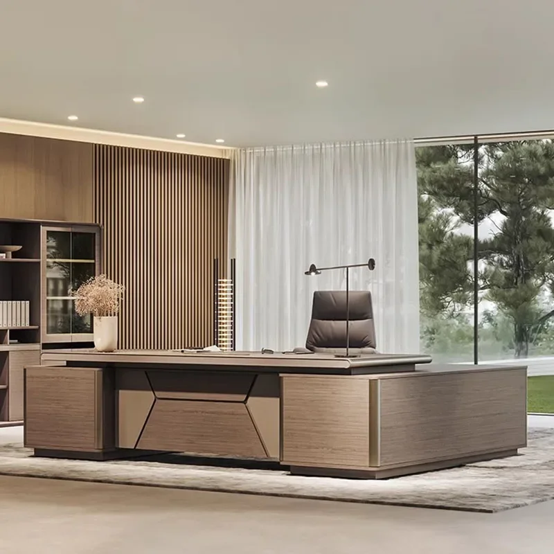 

Modern Work Executive Desk Office Tables Setup Console Laptop Desk Computer Table Pc Escritorios De Ordenador Home Furniture
