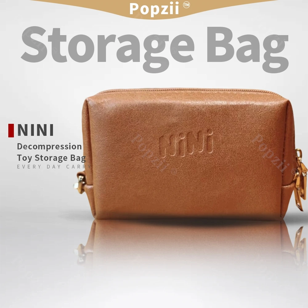 กระเป๋าเก็บของ Nini EDC แบบยาว คุณภาพสูง ทนทานต่อการสึกหรอ พกพาสะดวกสำหรับกิจกรรมกลางแจ้ง พร้อมช่องใส่ของแบบเลื่อนสำหรับใส่ฟิดเจ็ตสปินเนอร์