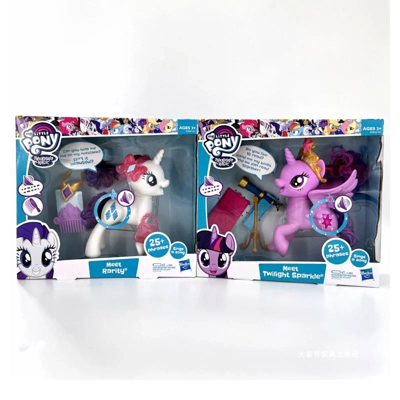 Hasbro My Little Pony Action Figures Model Twilight Sparkle Kawaii Anime Figures Collection Hobby Gifts Toys