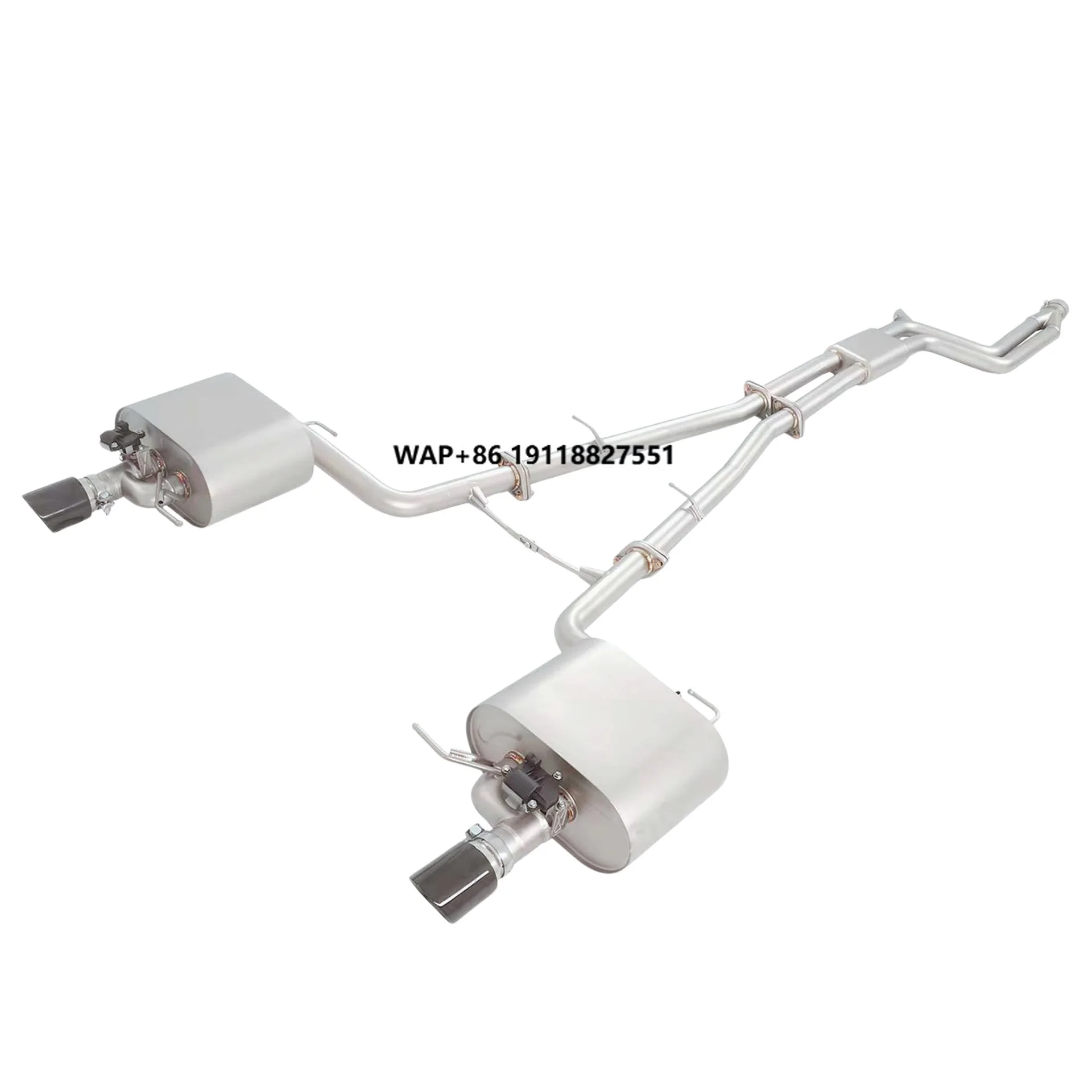 

YT Exhaust Pipes 304Stainless Steel Catback Valvetronic Muffler Modified Sounds for Series F10 F18 F07