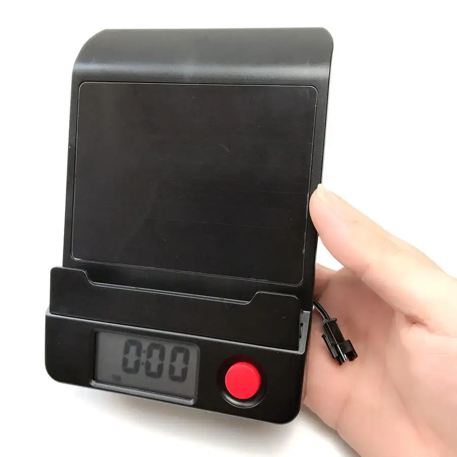 LCD Counter Display Panel Compatible with For Rowing Machine Stair Stepper Fitness Equipment Plastic 158g 21.5 x 14.5 x 11 cm