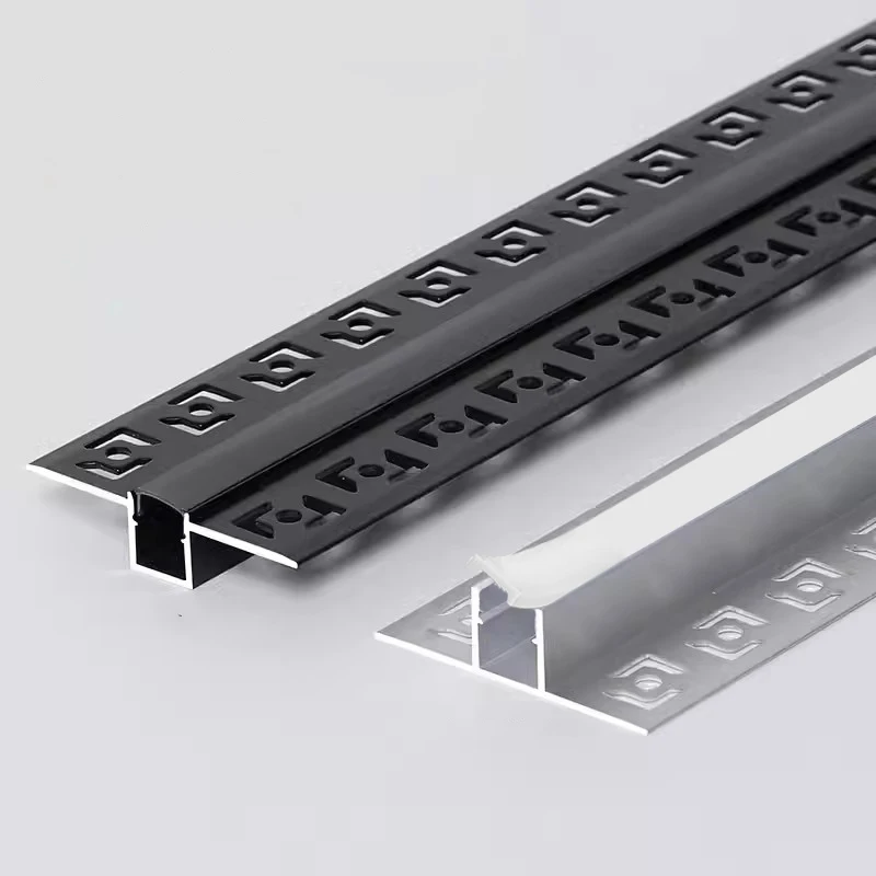 

Recessed Linear Led Aluminum Profile Led Strip Channel Diffuser Pc/silicone Cover Living Room Bedroom Wall Ceiling Line Bar Lamp