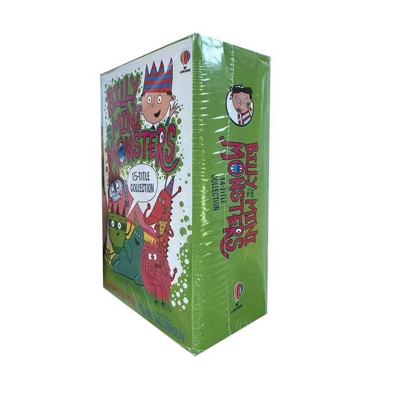 Celeand The Mini Monsters Collection Set pour enfants et jeunes adultes, Zanna Davidson Adventure Humor, 15 nettoyages/set