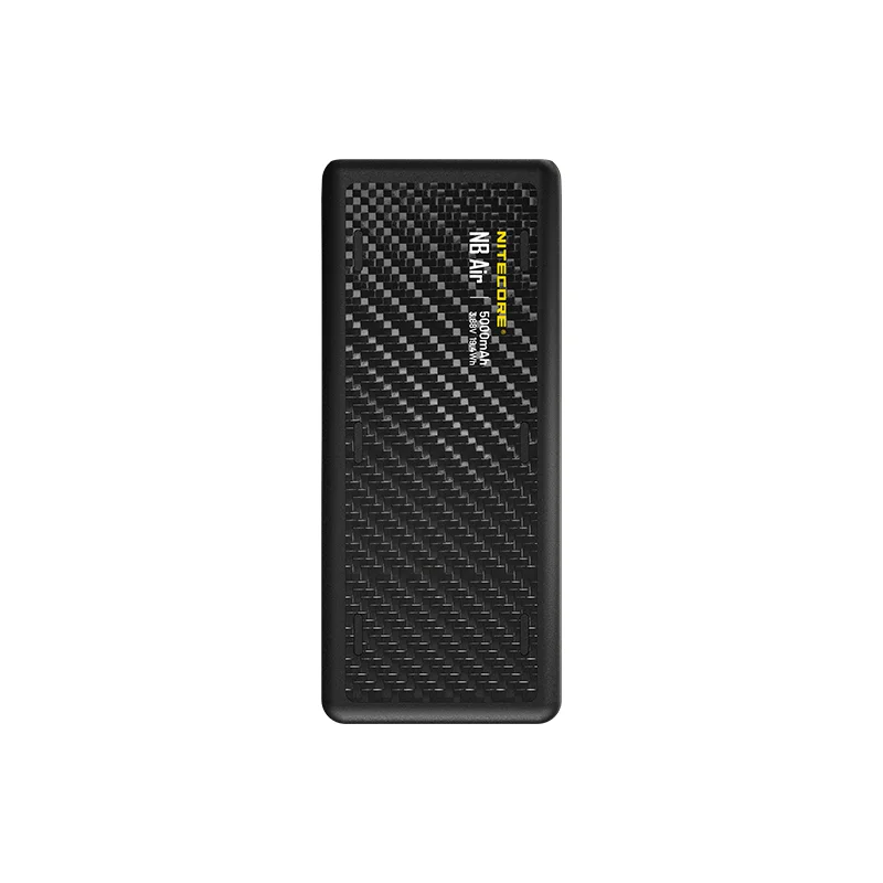 NITECORE NB بنك الطاقة الهوائي 5000mAh باور بانك متنقل IPX7 مقاوم للماء 18 واط USB-C شحن سريع PD QC3.0 مخرج للهواتف الذكية
