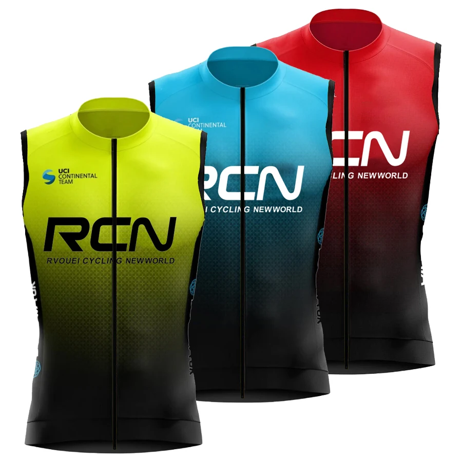 Men Rcn Sleeveless Cycling Vest Mesh Ciclismo Lets Gobik Undershirt Jersey Windproof Cycling Clothing Gilet Motorcycle Vest