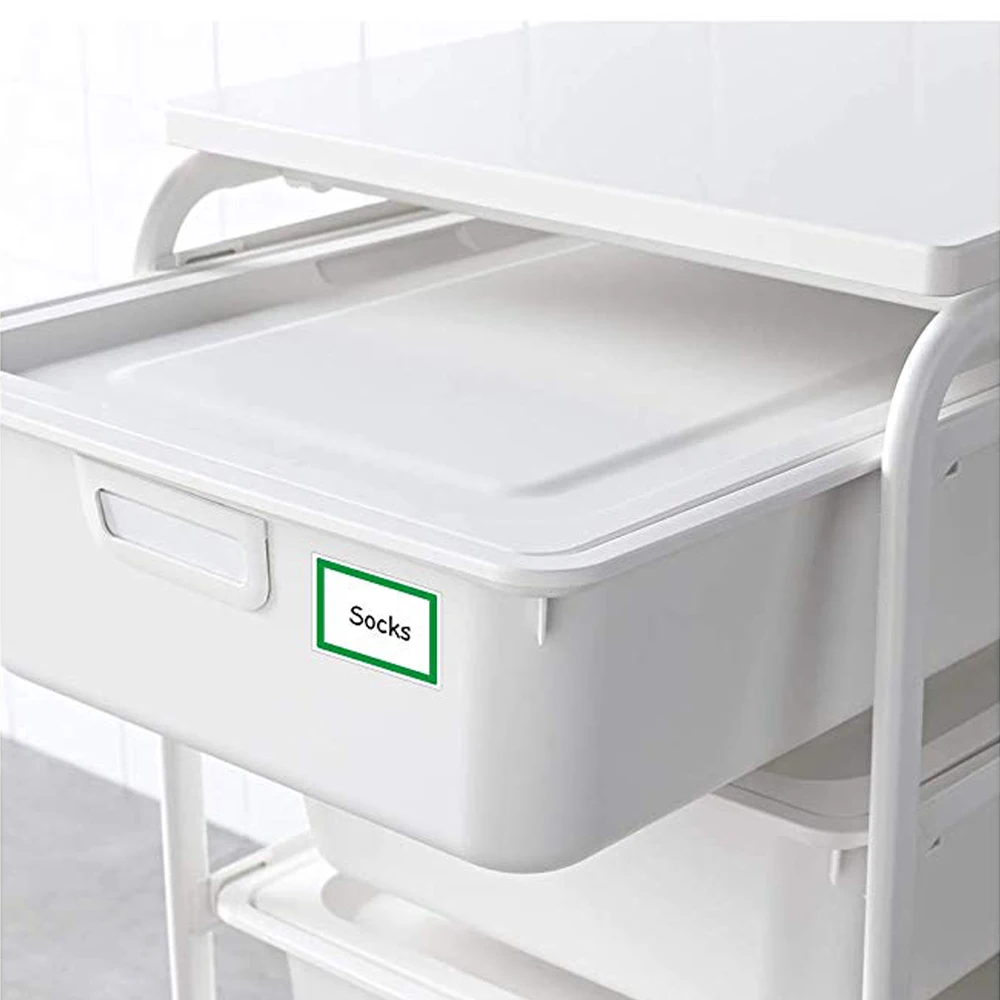 250pcs/roll Kitchen Classification Label Stickers Refrigerator Food Storage Date Labels for Container Bag Jar Packaging Marking