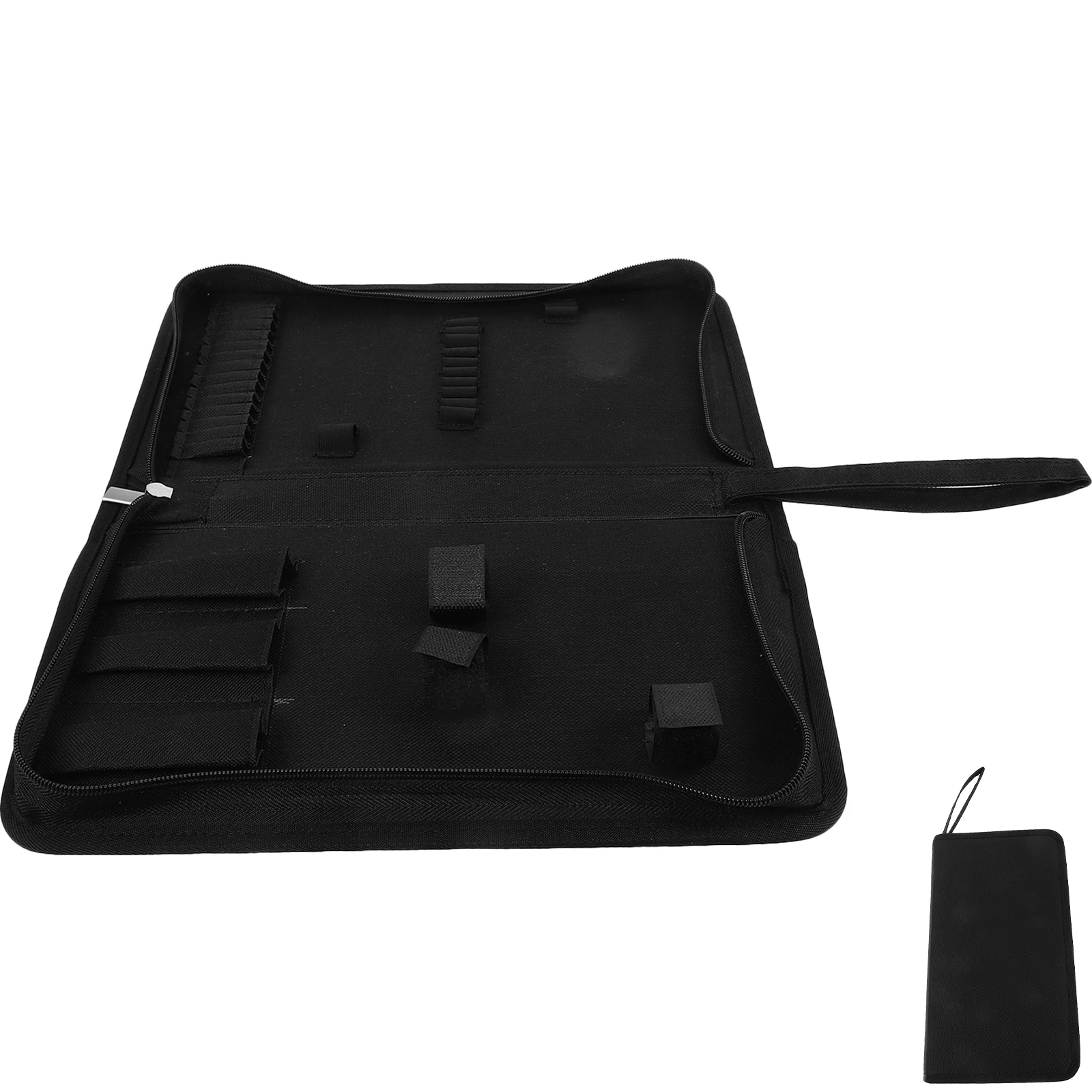 

Piano Tuning Tool Kit Accessories Black Oxford Cloth Storage Bag Reusable Portable Organizer for Tools Supplies