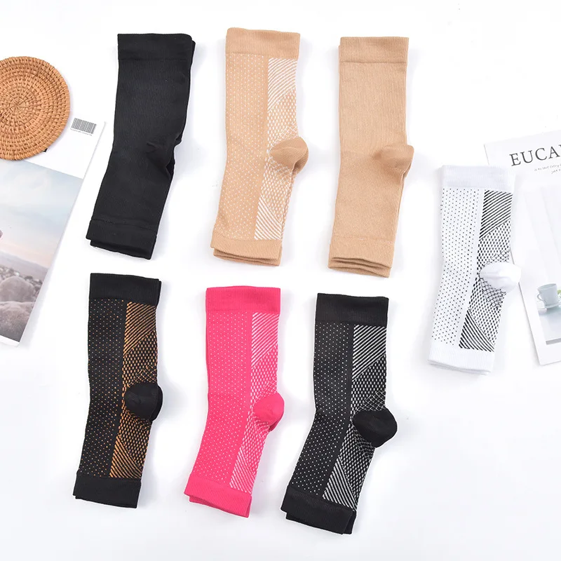 Компрессионные носки для мужчин и женщин для всех видов спорта, езды на велосипеде, бега, йоги, футбола, баскетбола, регби, пешего туризма, тенниса, скейтборда ​