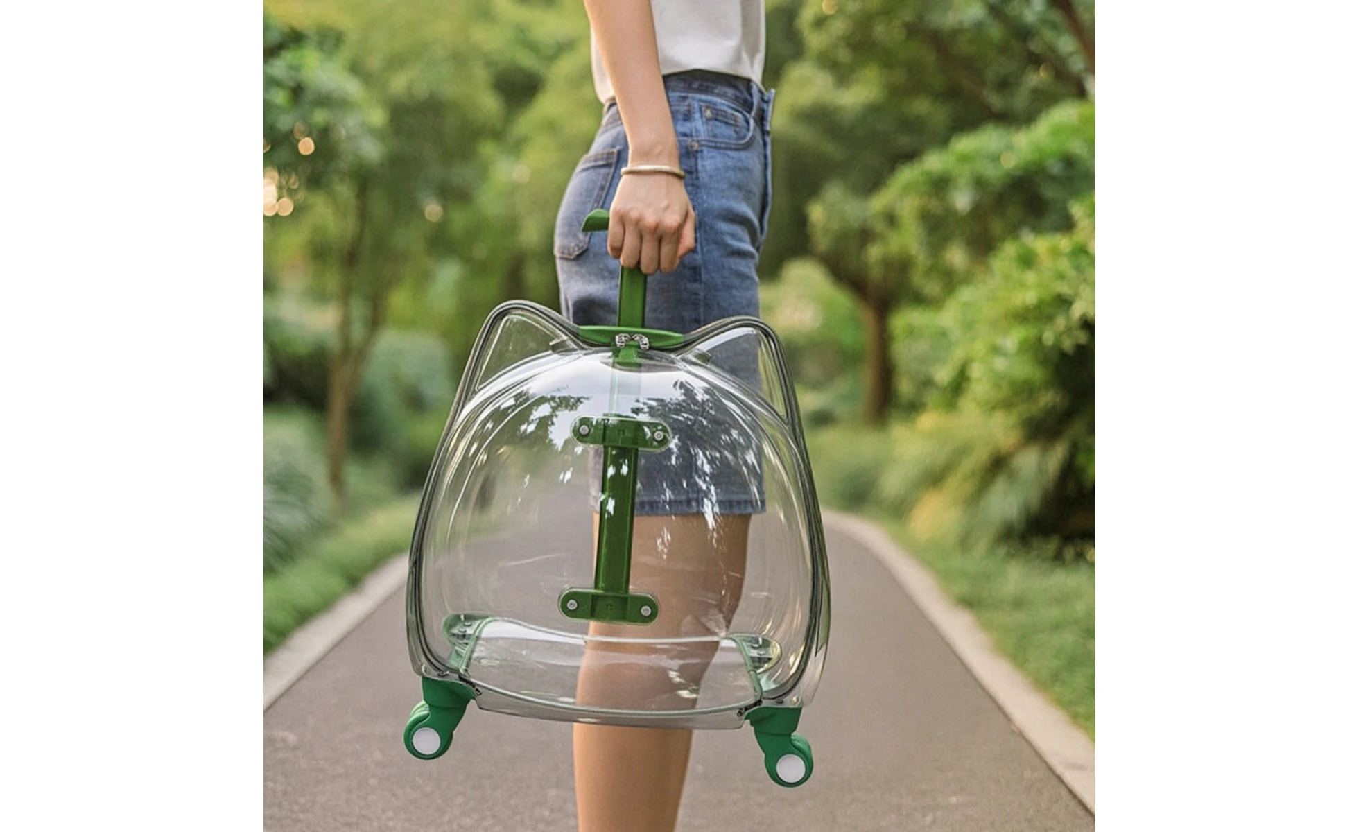 Pet Carrier with Wheels Sturdy Wheeled Pet Carrier Sturdy Small for Cats, Travel, Vet Visits Pet Carrier with Wheels Sturdy Wheeled Pet Carrier Sturdy Small for Cats, Travel, Vet Visits
