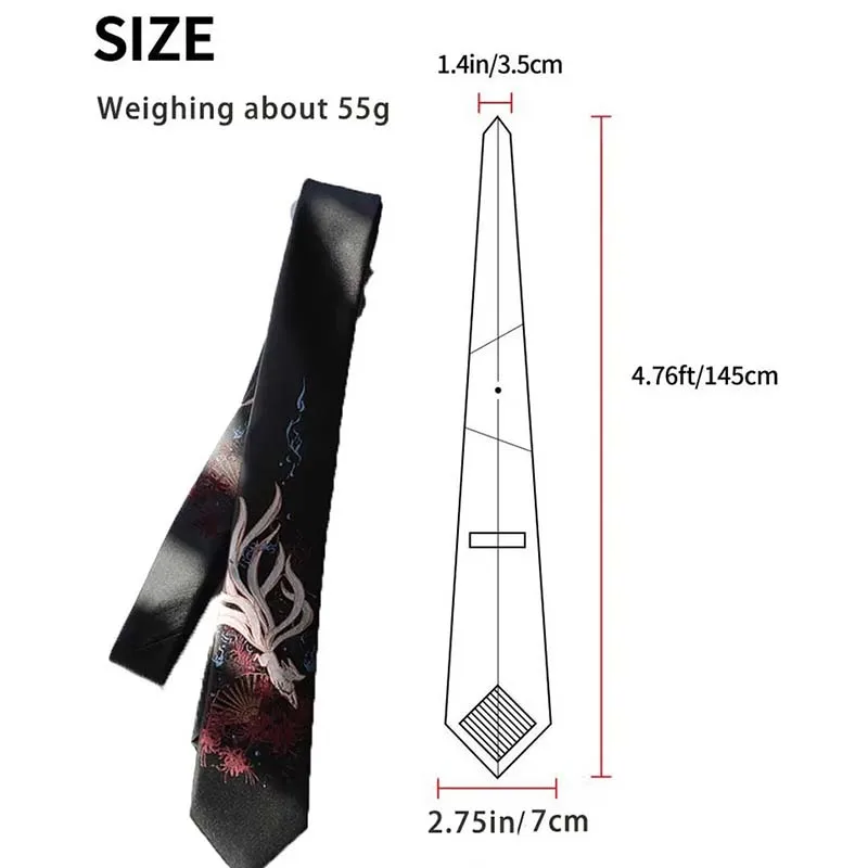 4 Uds Anime Tie Man JoJo's Bizarre Adventure Kira Yoshikage Cosplay Killer Queen calavera cuello Heaven Gate Cosplay accesorios de disfraz nuevo