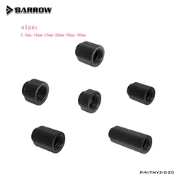 BARROW (Extend 10-15-20-30-40mm) Fitting G1/4'' M to F Extend Connect Adapter Male to Female Increase 10-40mm Length Connector