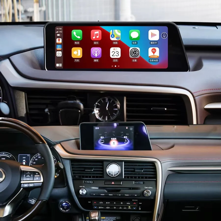 راديو سيارة أندرويد 13 RHD LHD لكزس RX 2016 2017 2018 2019 واي فاي GSP لاعب ستيريو الصوت والفيديو DSP CarPlay الوسائط المتعددة #2