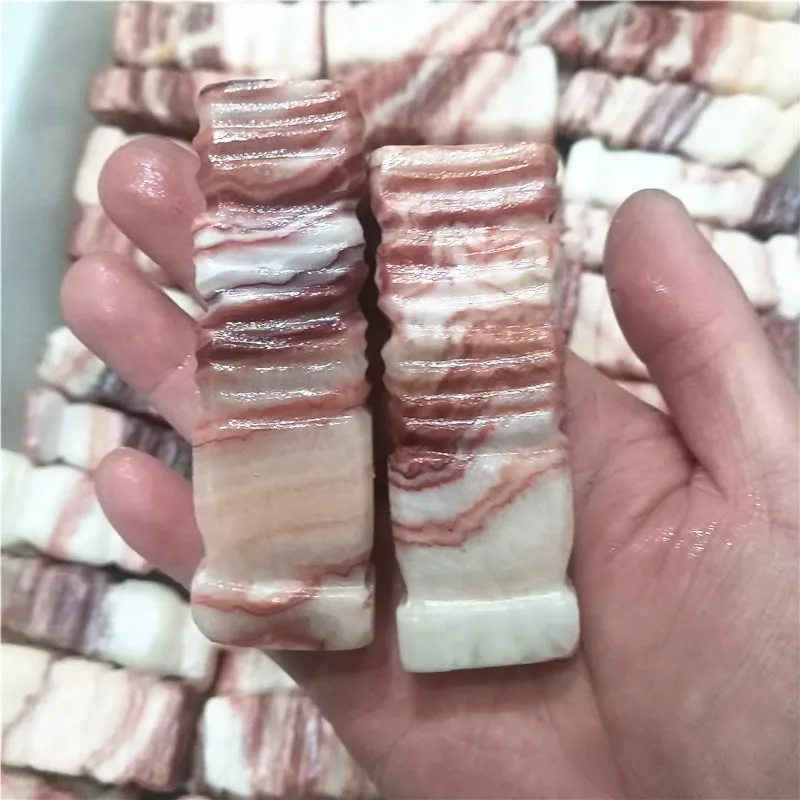 natural quartz stone Taiwan meat stone pork belly stone pork meat bacon stone collection gift