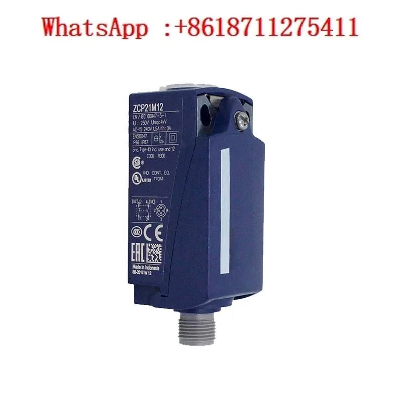 

Waterproof and oil-repellent four-pin connector travel switch ZCP21M12 XCKP2102 2145 2118M12