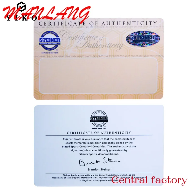 Baume to programmable Business Car with Laser Printing and Logo Bones, Digital Pvc N Busins Card