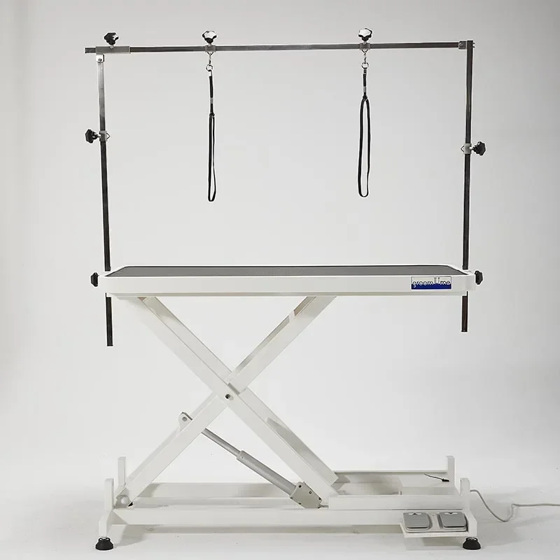 طاولة مستحضرات التجميل الكهربائية ذات الرفع الكهربائي الهيدروليكي المنخفض للغاية للحيوانات الأليفة Golden Retriever #4