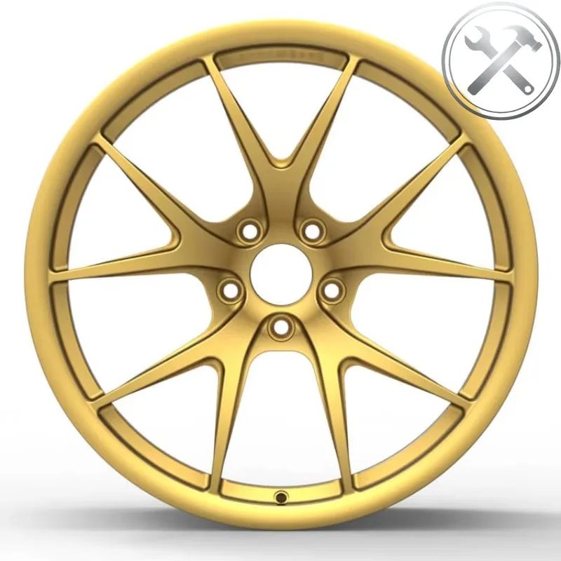 

17 Inch 4 Hole Concave Design Alloy Wheel Rims Universal Aftermarket Custom Forged Vehicle Parts