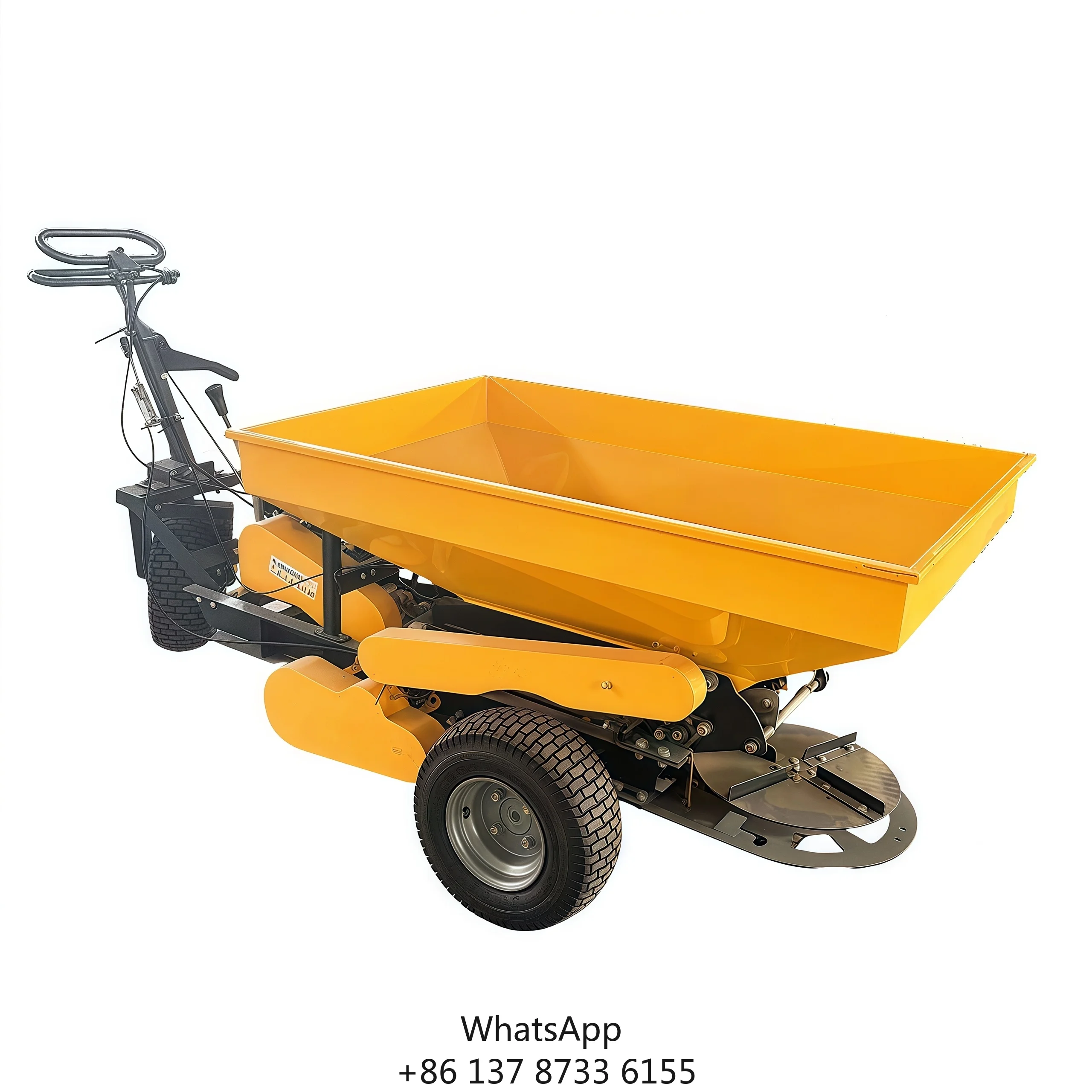 Ce Certified Manual Self-propelled Dual-purpose Rotary Spreader Farm Feed Spreader And Field Fertilizer Spreader
