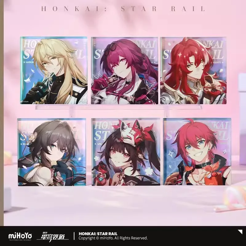 

Pre Sale miHoYo Official Honkai Star Rail Cosmic Candy House Series Acrylic Ornaments DanHeng YinZhi March 7th JingYuan Cosplay