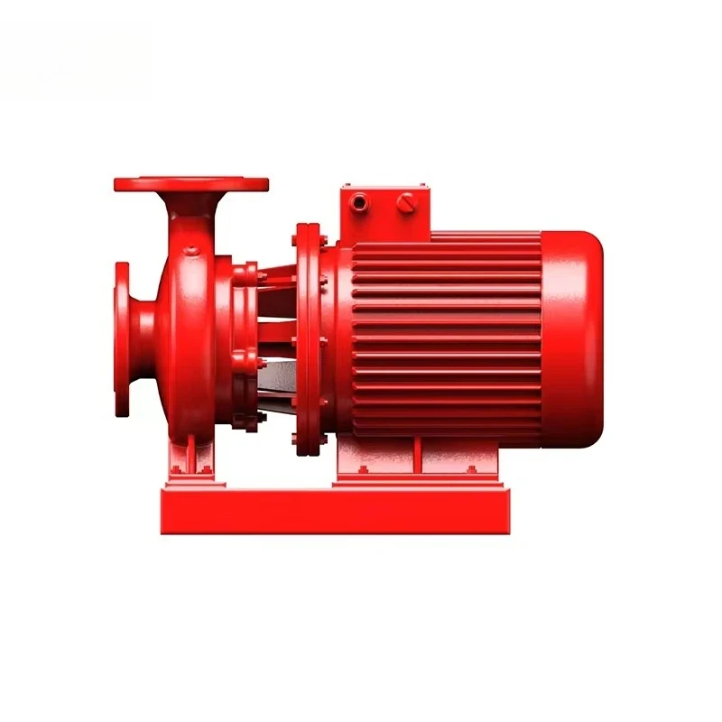 High-Peormance Red 0V Single Stage Driven Centrifugal Fire Fighting Pump