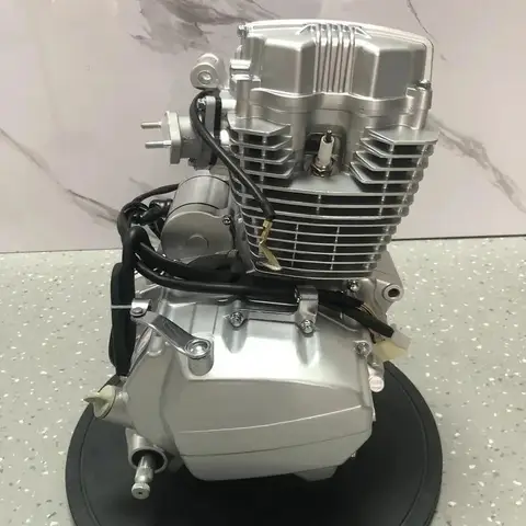 Factory Hot Selling Motor Engine Price Silver Cylinder Style 100 200cc 250cc 300cc Air Cooled Engine for