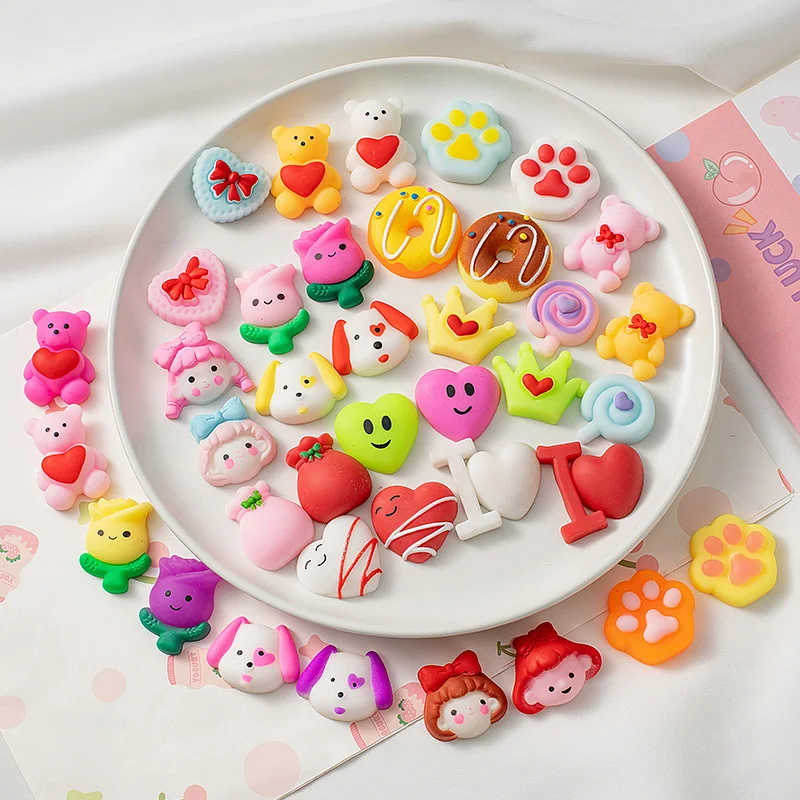Kawaii Anti-Stress Mochi Squishy jouets cadeaux de saint valentin libération d'anxiété décompression presser Fidget jouet pour adultes enfants