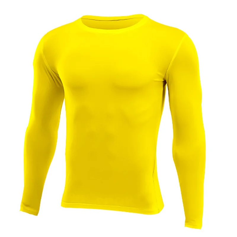 Mannen Vrouwen Kinderen Jongen Meisje Compressie Running Long Base T-Shirt Fitness Basketbal Voetbal Gym Bottom Kleding B25