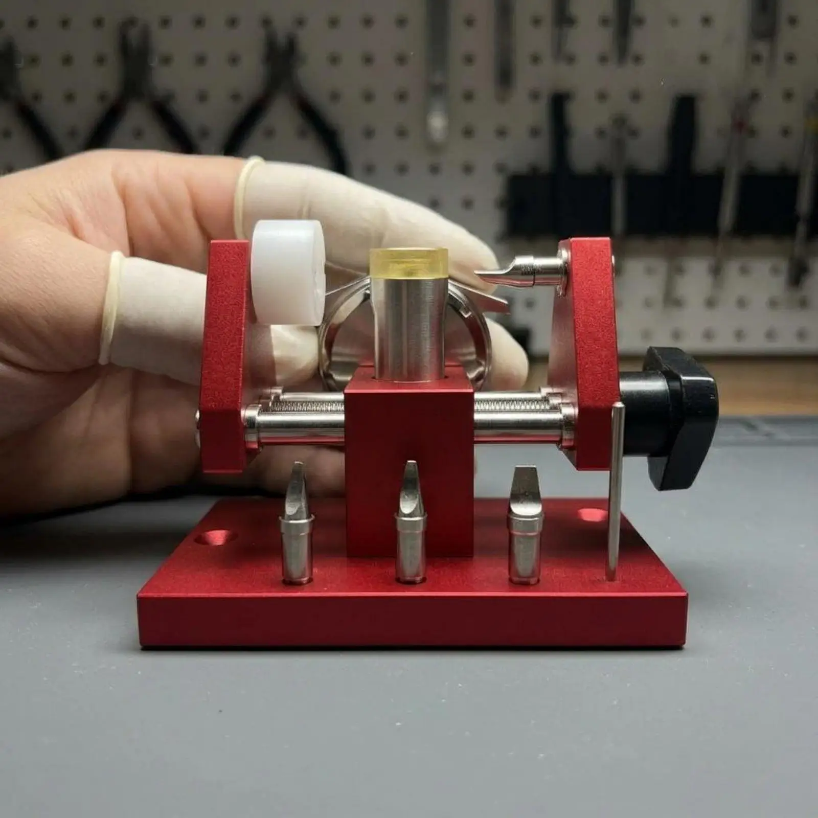 Watch Maintenance Device Watch Opening Tool Adjustable Case Opener Repair Press Tool for Watchmaking Accessories