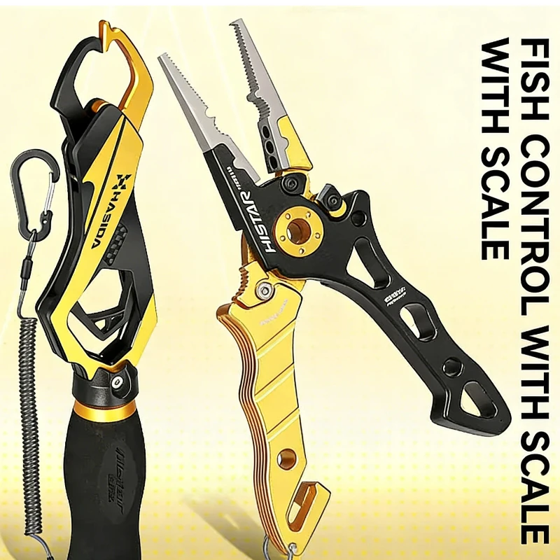 

Набор для рыбалки HISTAR Lure Clamp Weighing Control с удлиненным шнуром и многофункциональным устройством - Японское снаряжение для ловли на приманки