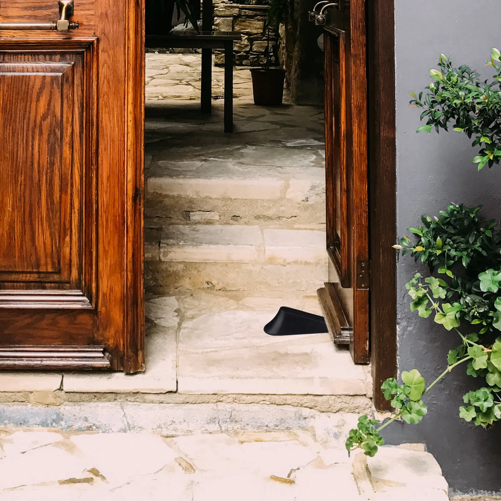 

10 шт. резиновых клиновидных ограничителей для дверей, противоскользящие, для дома, офиса, защиты от детей и животных