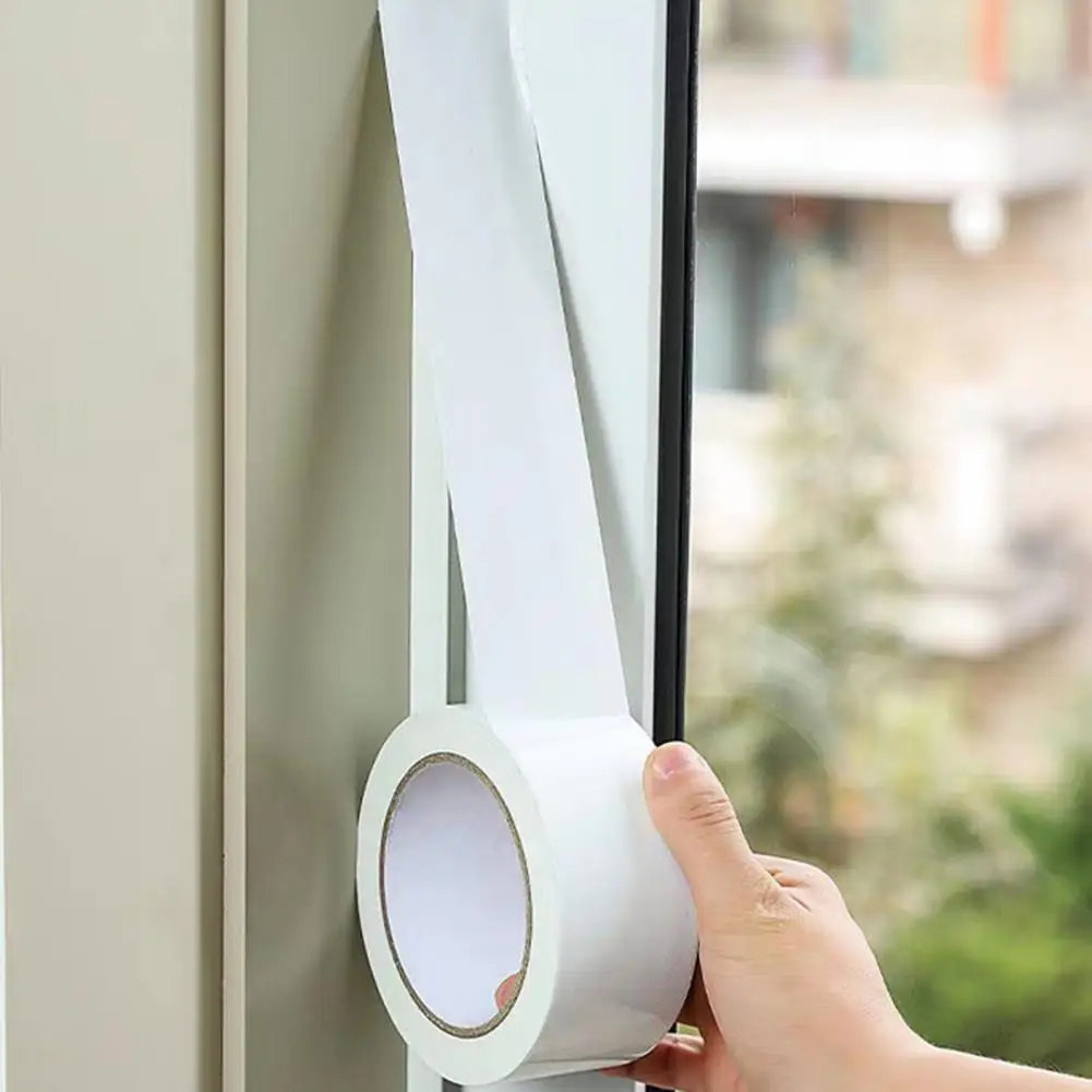 5/10/20M Window Seal Tape Weather-proof Windproof Block Draft Cold Cloth Base Soundproof Window Draft Stopper Sealing For Home
