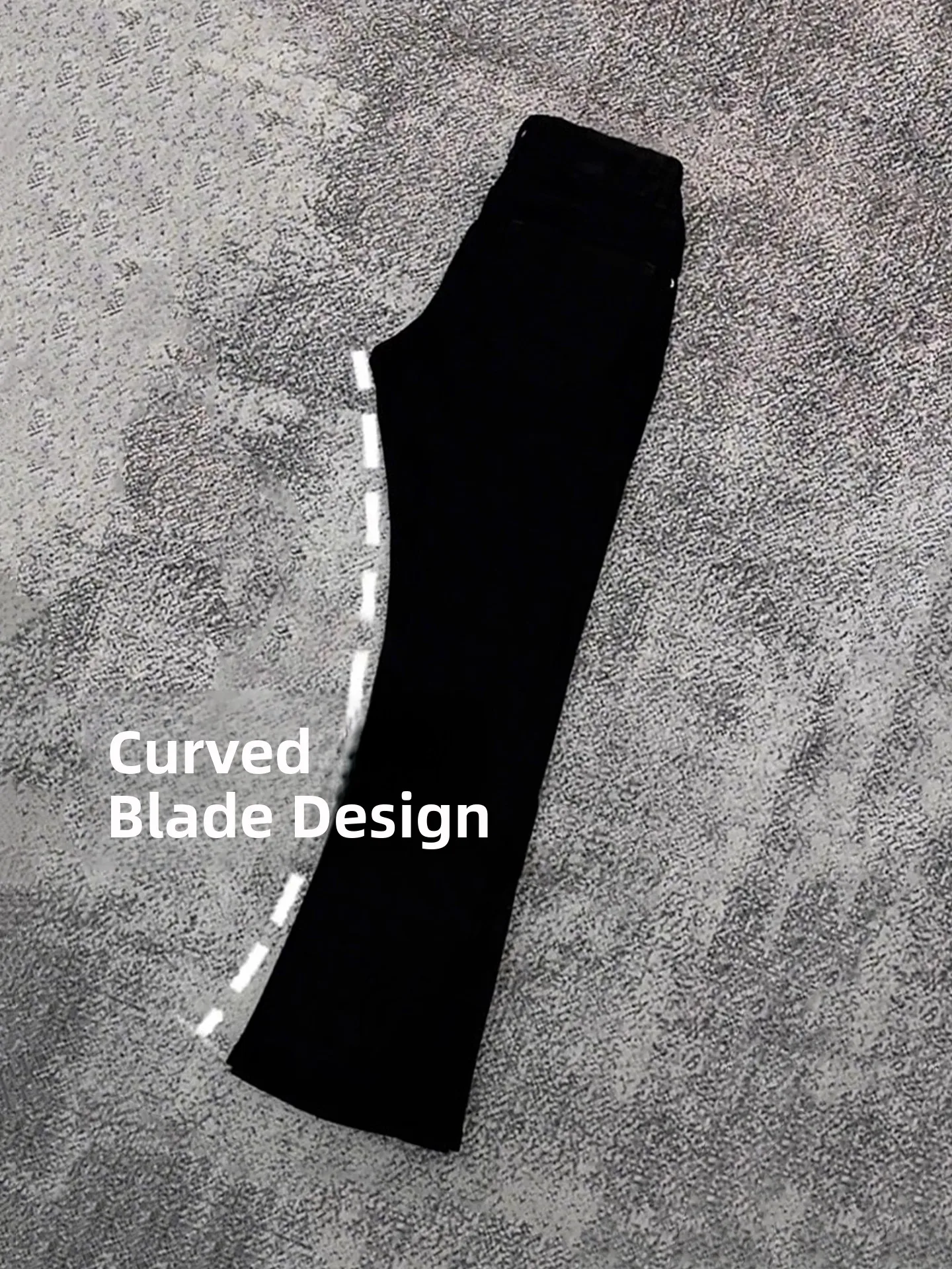 

GSS Lab Men's Fce Lined Straight Leg Jeans Bla Knife Stretch Slimming Bootcut Trousers Casual Straight Fit Jeans