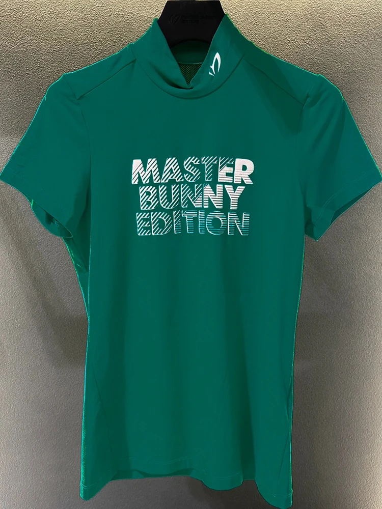 nouveau-t-shirt-de-golf-pour-femme-a-manches-courtes-polyvalent-col-rond-sechage-rapide-respirant-amincissant-ideal-pour-l'ete