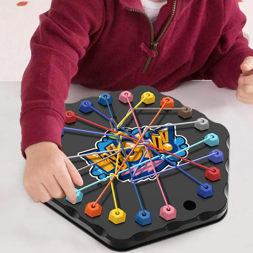 New Rope Breaking Battle Challenge Puzzle Toy Knot Toy Children's Rope Decoding Game Logic Training Party Game