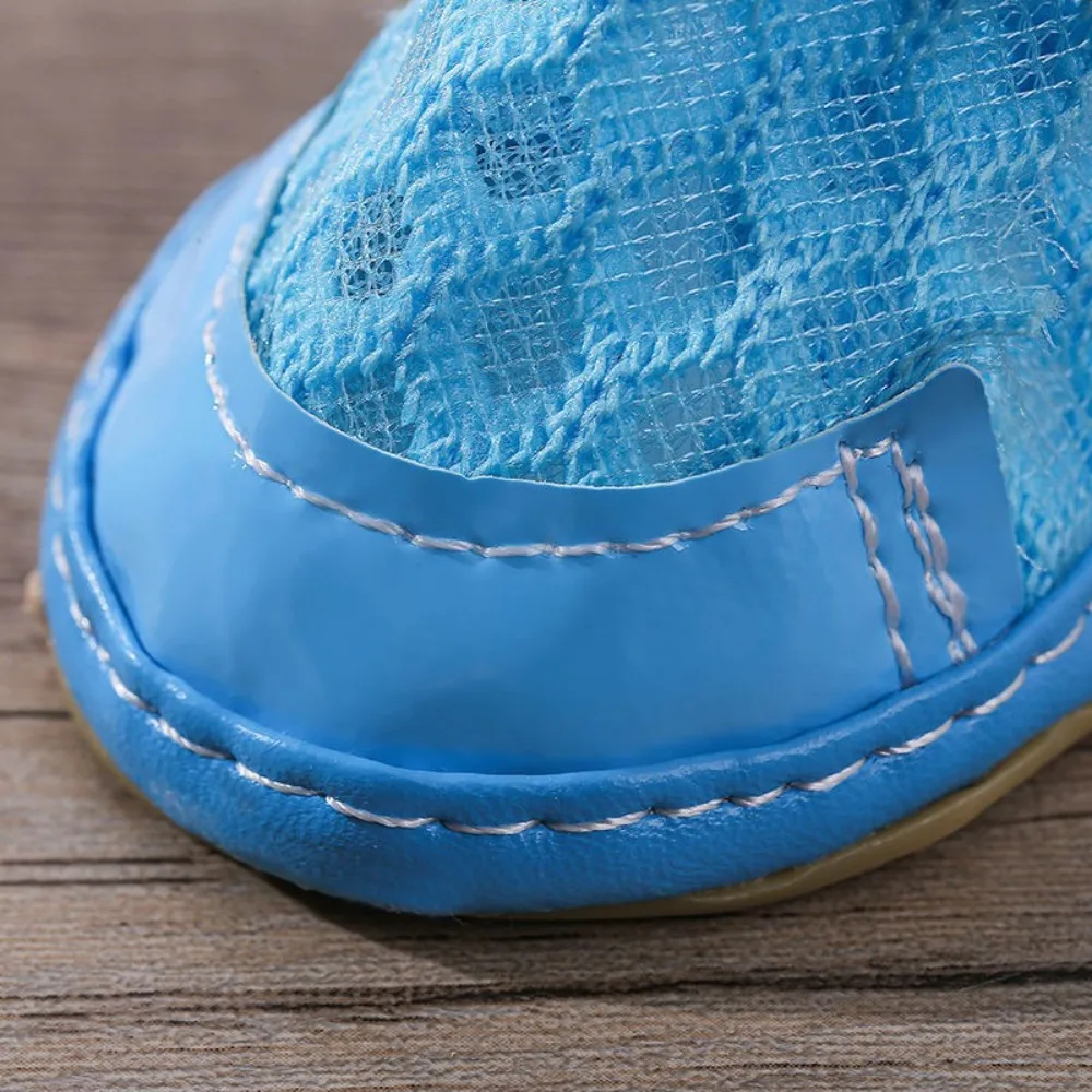 4 Pcs Wear Resistant Dog Mesh Shoes Breathable Anti-slip Dog Foot Covers Anti-fall Anti-dirty Pet Paw Protector Walking The Dog