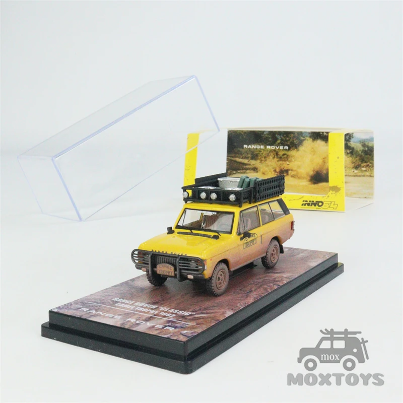 INNO64 1:64 RANGE ROVER CLASSIC CAMEL TROPHY Diecast Model Car