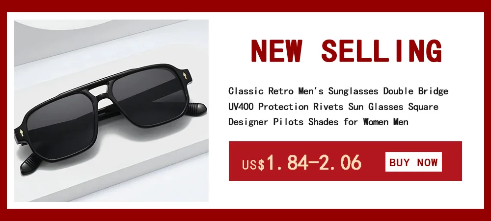 Uv400 randlose rechteckige sonnenbrille mode y2k rahmenlose sonnenbrille für frauen und männer – Detail 2