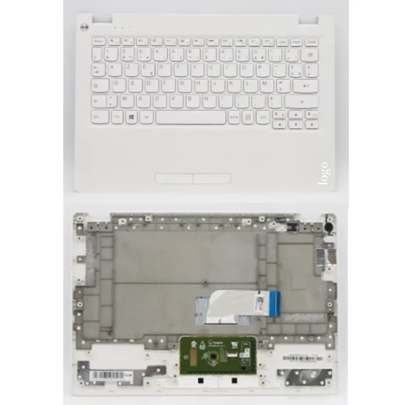 

New Original for Lenovo IdeaPad 100s-11iby 3N 80r2 W/KB fr whi laptop top case upper case C shell 5cb0k48369'