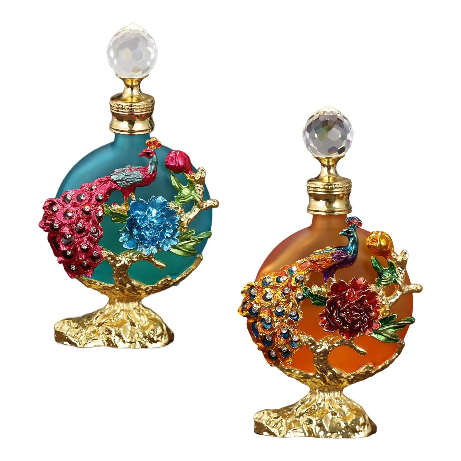 Empty Refillable Perfume Bottle Friends Gift Luxury Home Decor Makeup Accessories 30ml Glass Perfume Bottle Essential Oil Bottle