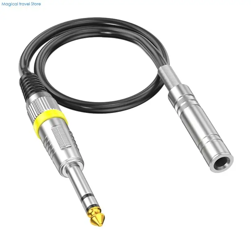 N2UB 6.35mm Male Female Cable Zinc Alloy Shielded Design For Home Theater