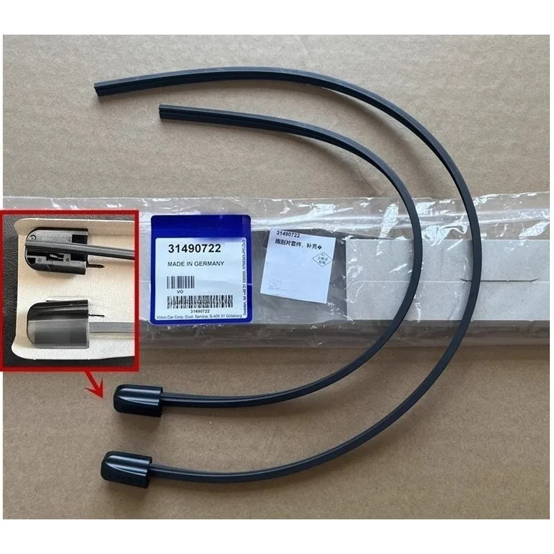 

1pc for Volvo new XC60/S60/V60CC wiper blade replacement rubber strip front windshield wiper blade
