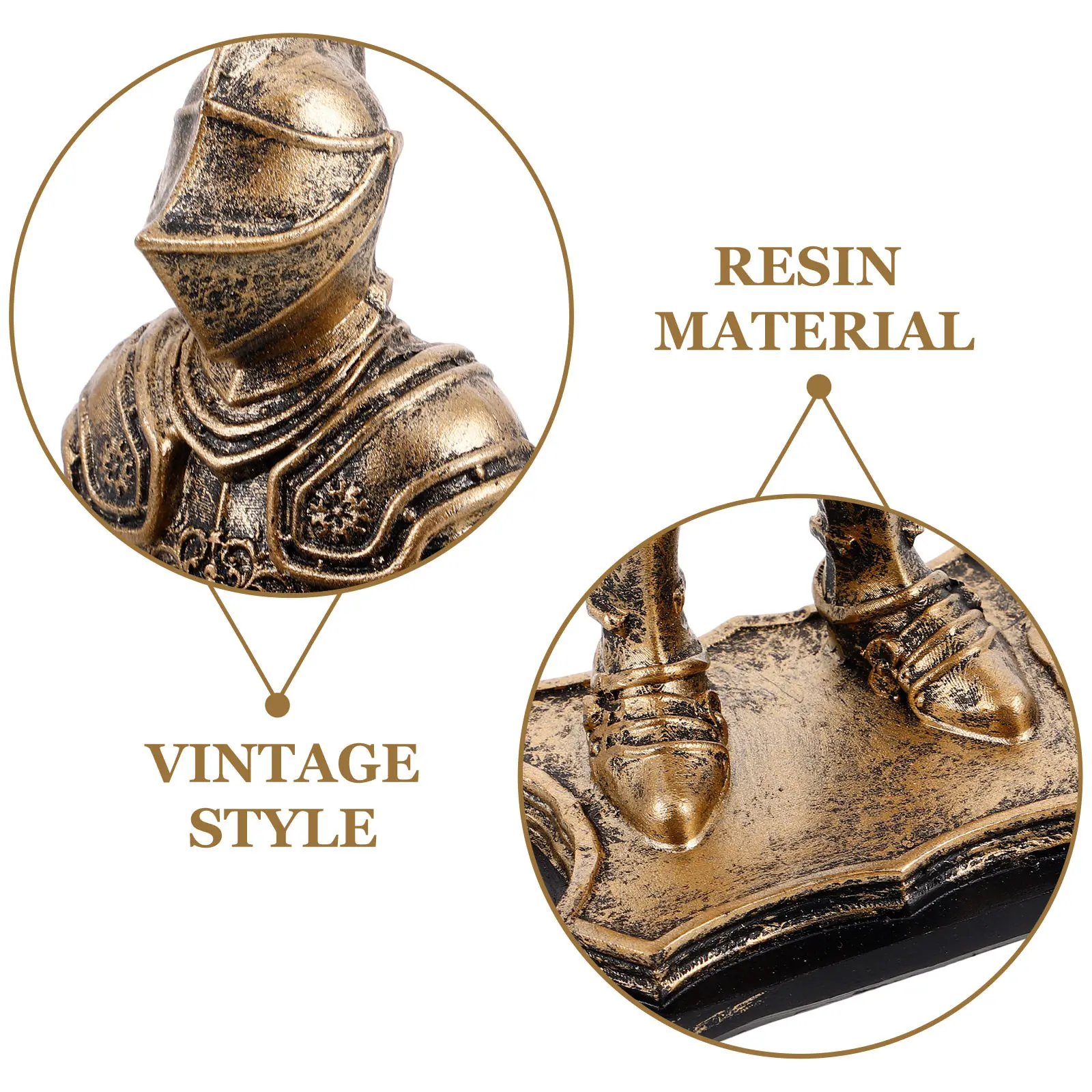 Patung Ksatria Abad Pertengaha - Home Decor Medieval ulasan dan harga