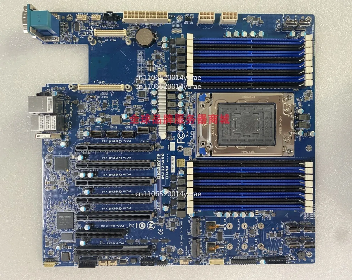 

MZ32-AR0 Main Board Support EPYC 7002 7003 PCle4.0 M.2 AR1