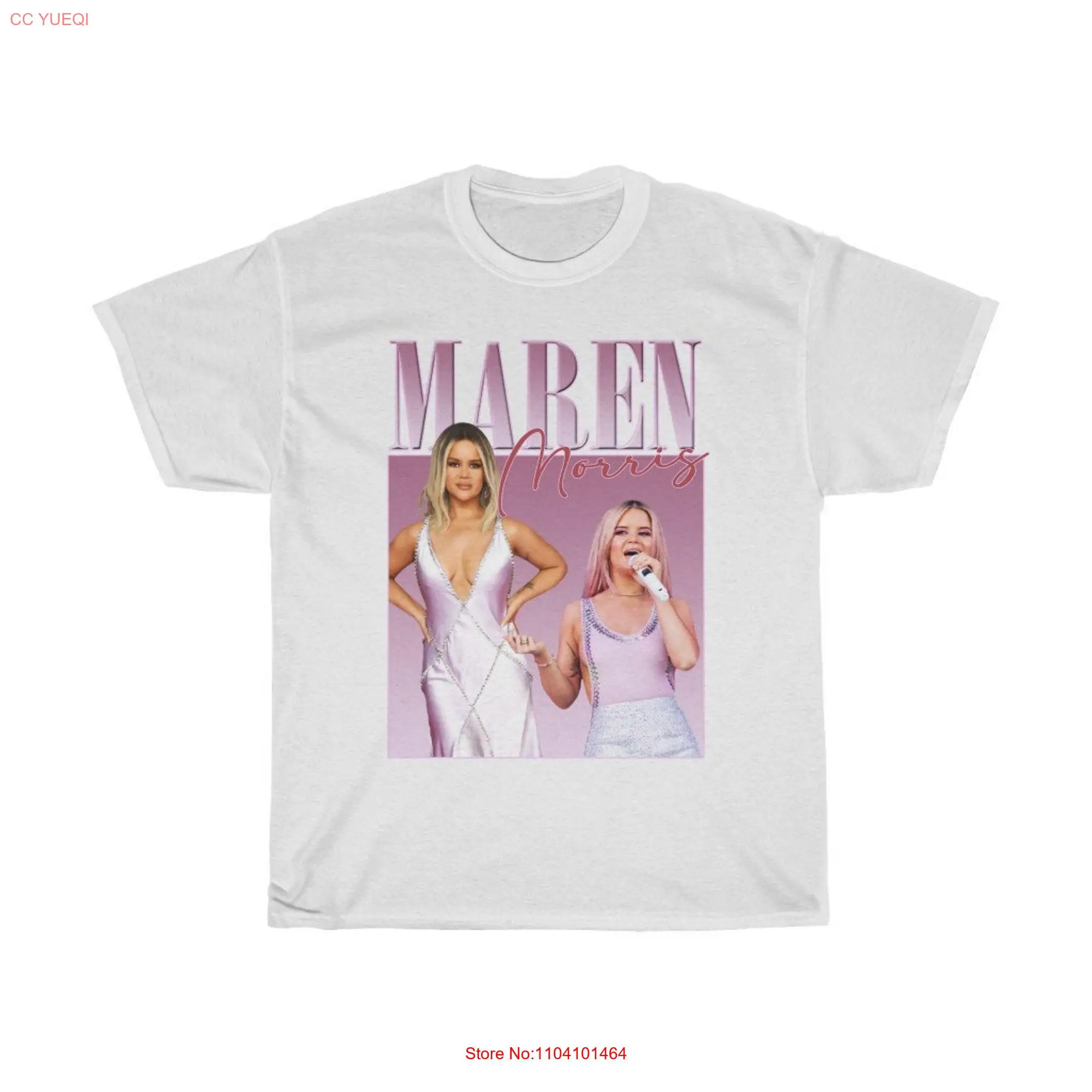 Maren Morris T shirt Hiphop Rap Vintage Best Seller long or short sleeves