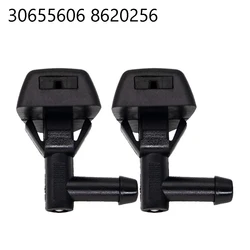 2Pcs/Set Windshield Washer Nozzle Jet For Volvo S60 V70 XC70 30655606 8620256 Exterior Accessories For Vehicles