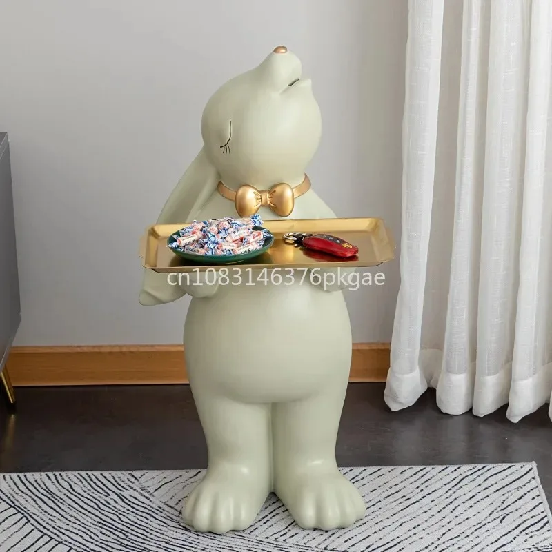 

Modern Rabbit Floor Storage Large Piggy Bank Simple Room Decoration