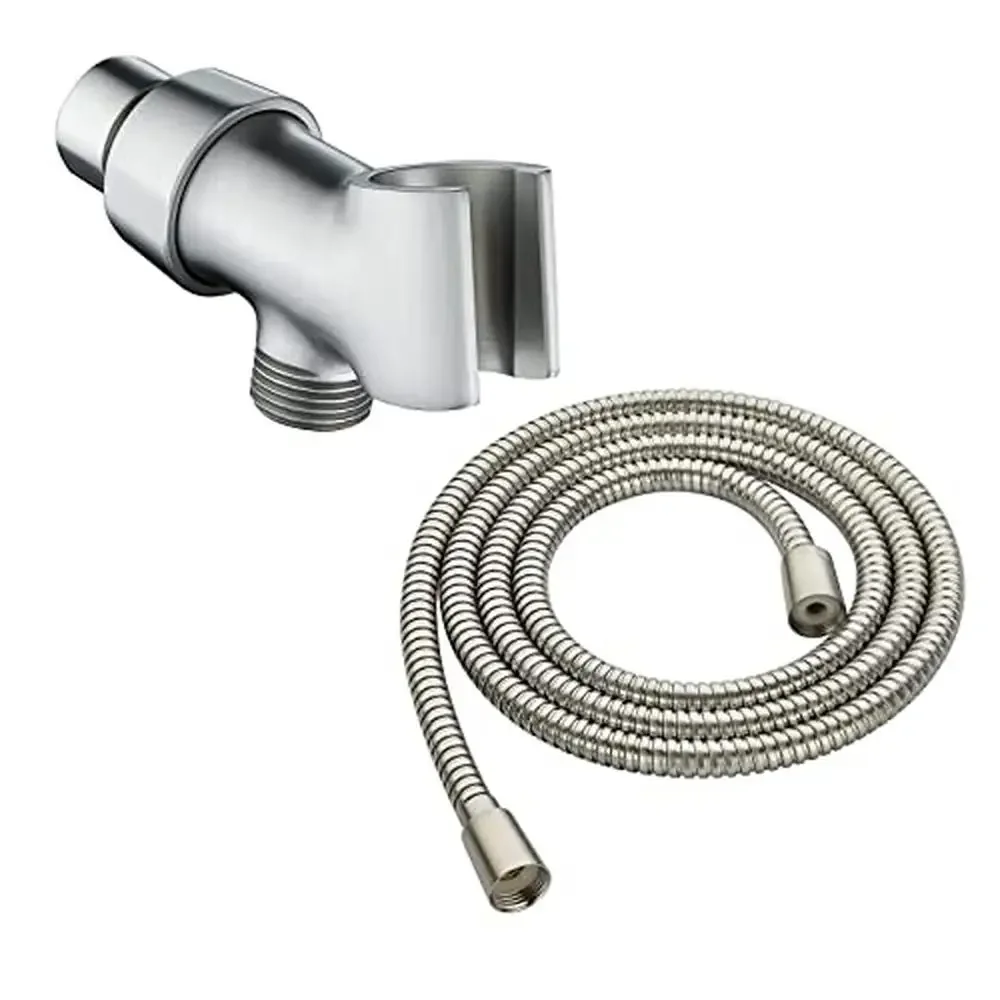 

Длинный латунный душевой шланг с регулируемым держателем и высококачественное производство, устойчивый к ржавчине внешний универсальный рычаг из нержавеющей стали