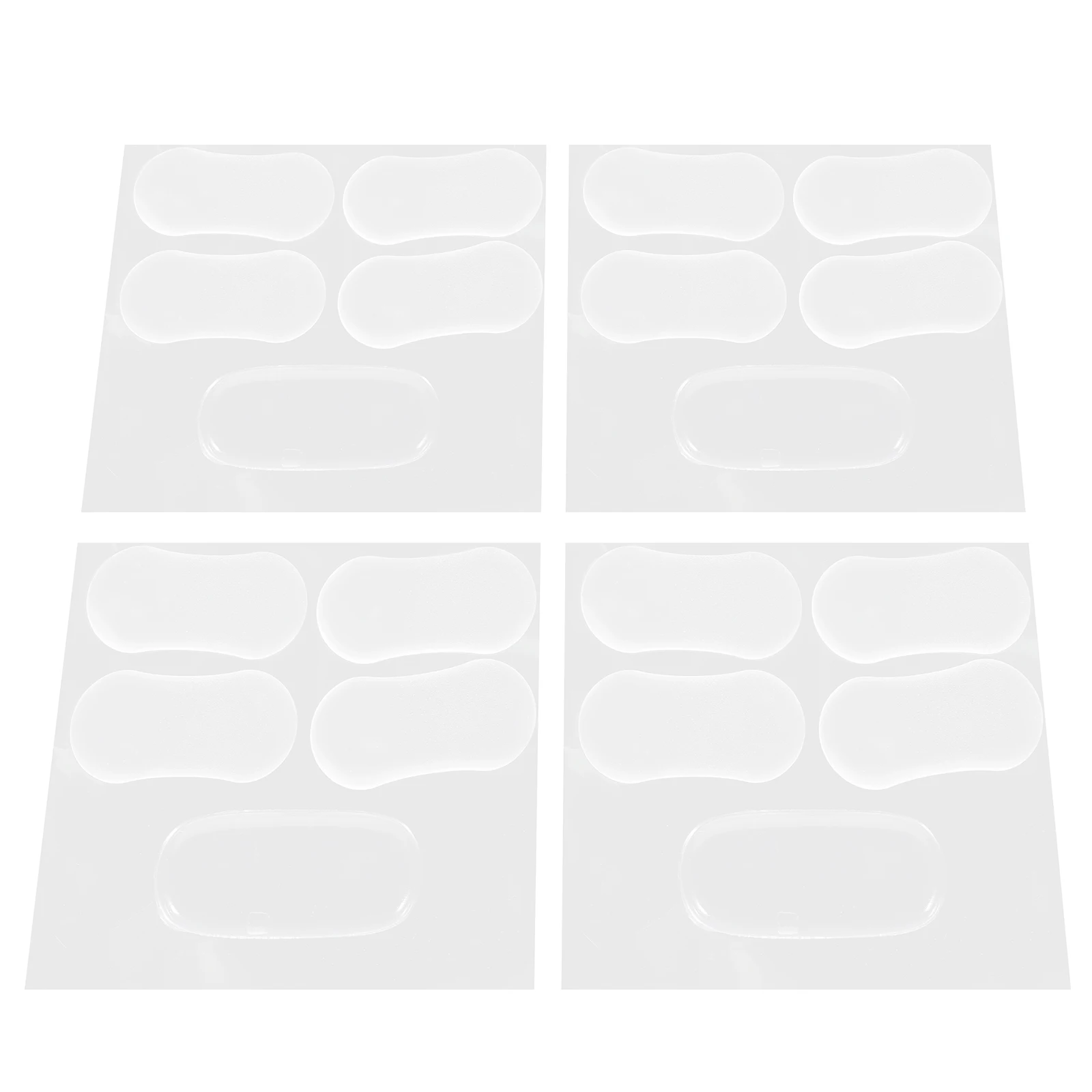 

20pcs Toilet Seat Cushion Bumper Pads Bidet Attachment Silica Gel Replacement Kit Buffer Comfort Shock Absorbing Easy