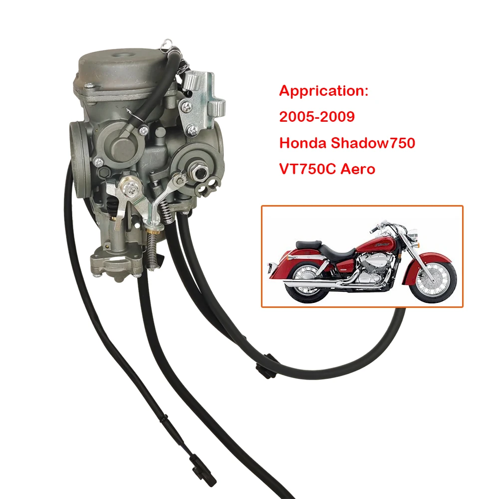 

16100-MFE-771 Motorcycle Carburetor For Honda Shadow VT 750 Aero Spirit VT750 VT750CA VT750C2 Cruiser Carburettor Assy 2005-2009